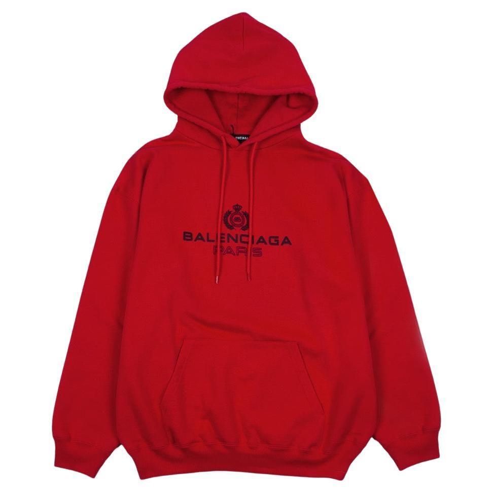 BALENCIAGA 19 Years Cotton Hoodie XS Mens Black Logo ref544227  Joli  Closet